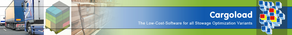 The Low-Cost Software for all Stowage Optimization Variants - Enhancement in transport, warehouse management, picking and palletization - load data for palletizer robots